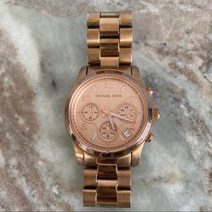 COPY - Used Michael Kors rose gold watch